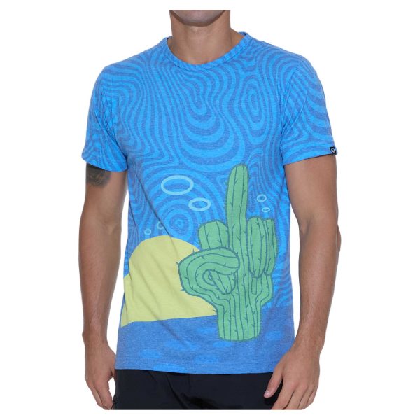 Men Rash Tee Hans S/S Printed Placement Fuctus - Hình ảnh 2