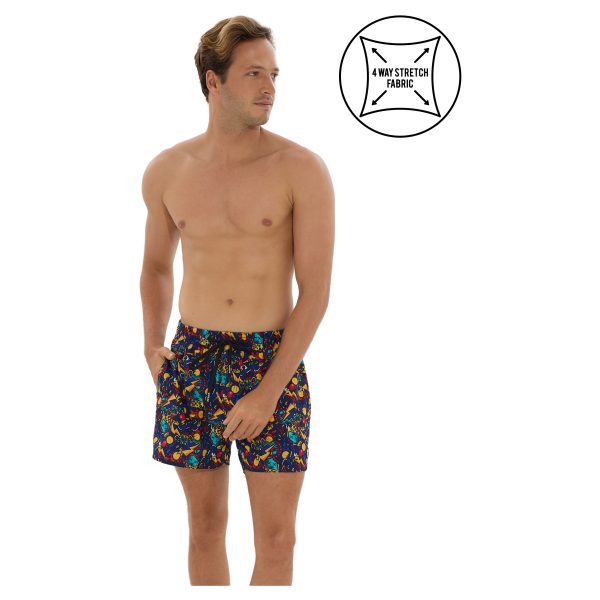 Men Boardshort Alexis Ew 4 Ways Stretch Game Over