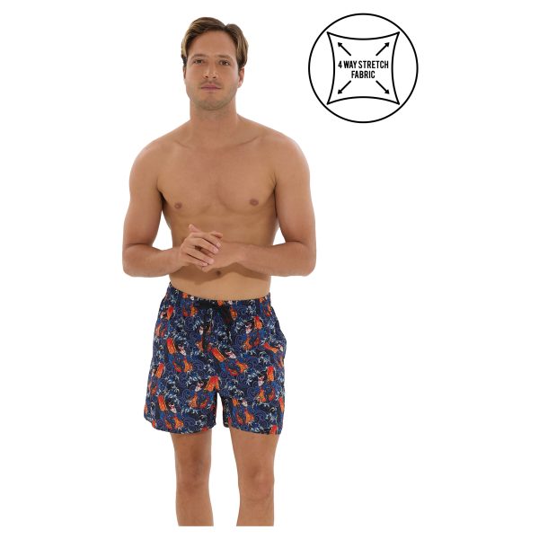 Men Boardshort Alexis Ew 4 Ways Stretch Kabuki