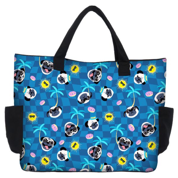 Tulum Beach Bag Pugtastic