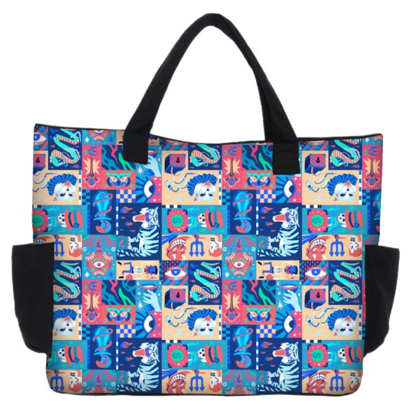 Tulum Beach Bag Weird Block