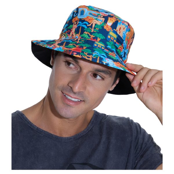 Bob Reversible Bucket Hat Jaap Land - Hình ảnh 2