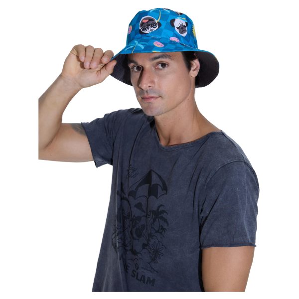 Bob Reversible Bucket Hat Pugtastic - Hình ảnh 3