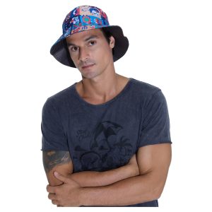 Bob Reversible Bucket Hat Weird Block