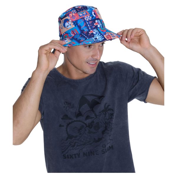 Bob Reversible Bucket Hat Weird Block - Hình ảnh 3