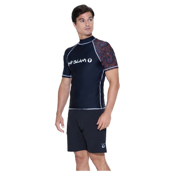 Men Rash Vest Koa S/S Samoan - Hình ảnh 4