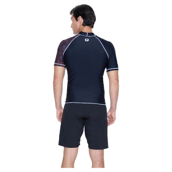 Men Rash Vest Koa S/S Samoan - Hình ảnh 3