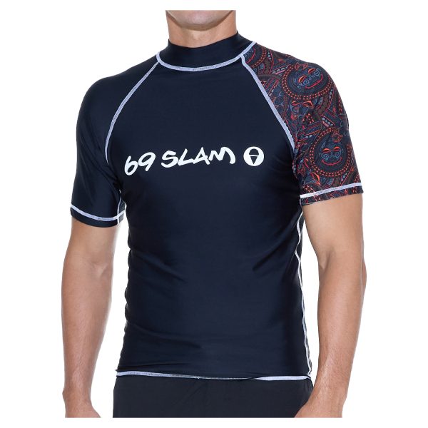 Men Rash Vest Koa S/S Samoan - Hình ảnh 2