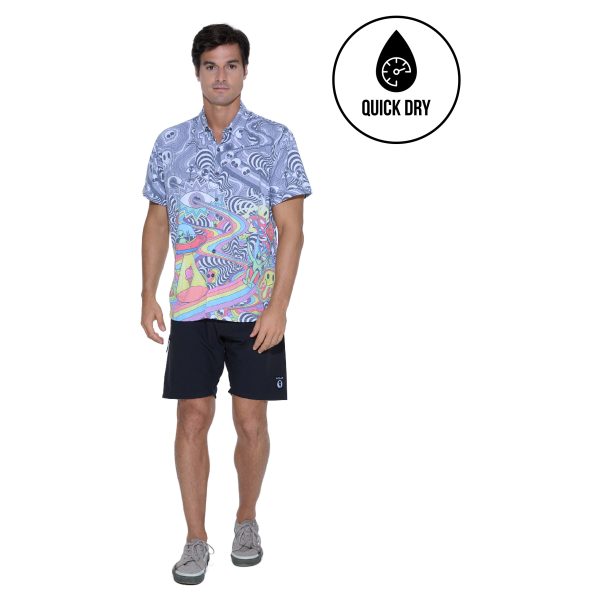 Men Rash Shirt Jamie S/S Extraterrestrial