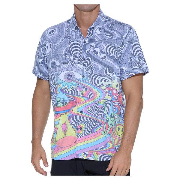 Men Rash Shirt Jamie S/S Extraterrestrial - Hình ảnh 2