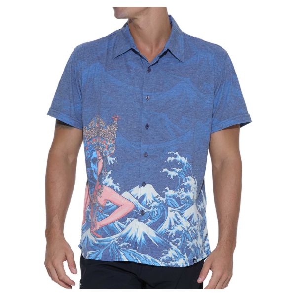 Men Rash Shirt Jamie S/S The Ocean Swing - Hình ảnh 2
