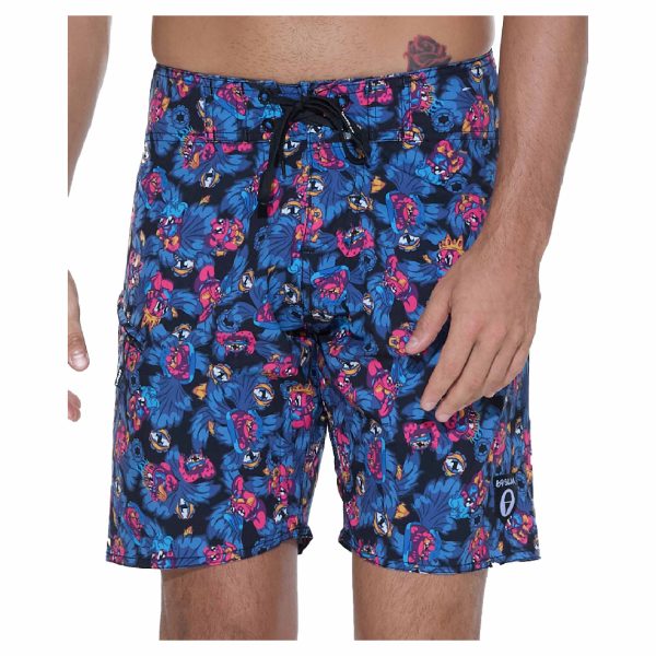 Men Boardshort Liam 4 Ways Stretch 7 Deadly Monster - Hình ảnh 2
