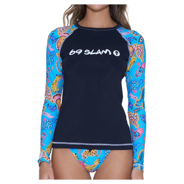 Women Rash Vest L/S Ava Stay Wild - Hình ảnh 2