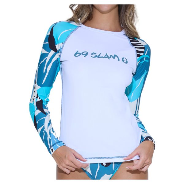 Women Rash Vest L/S Ava Zebra - Hình ảnh 2