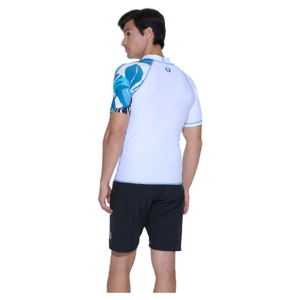Men Rash Vest Koa S/S Zebra - Hình ảnh 3