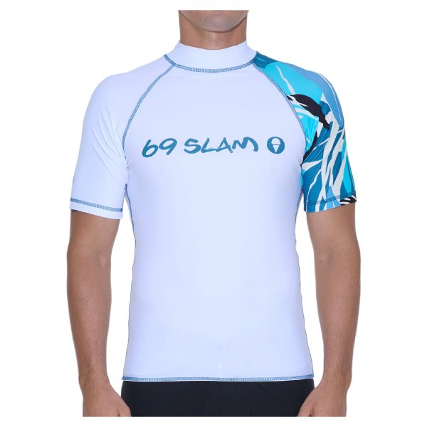 Men Rash Vest Koa S/S Zebra - Hình ảnh 2