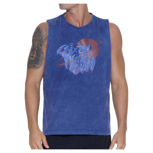Men Singlet Chad Muscle Tee Sixty Saturn - Hình ảnh 2