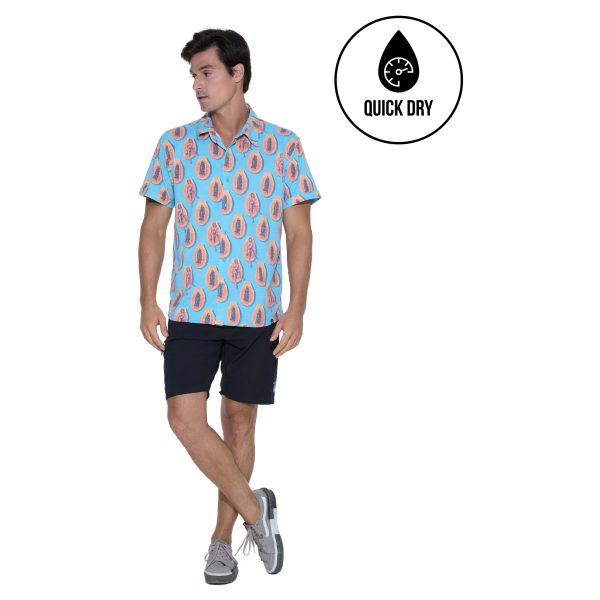 Men Rash Shirt Julian S/S Papayeah