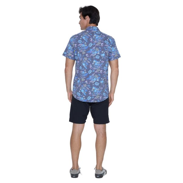 Men Rash Shirt Julian S/S Skull Trip - Hình ảnh 3