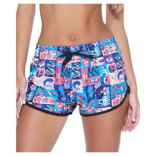 Women Boardshort Eloise Weird Block - Hình ảnh 2