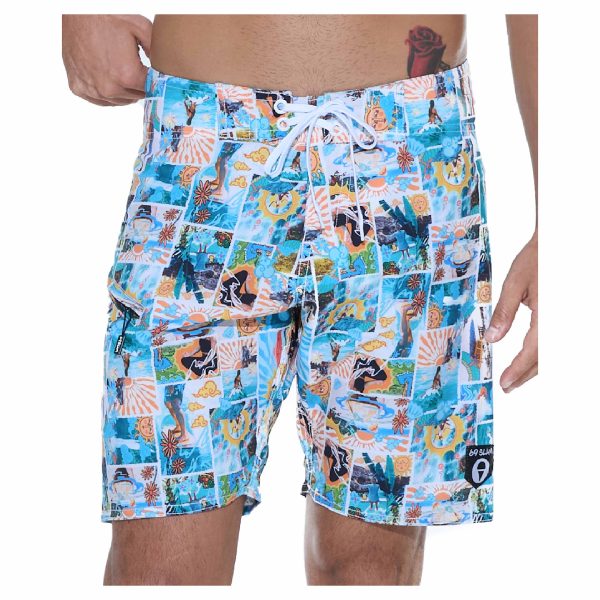 Men Boardshort Liam 4 Ways Stretch Paradise - Hình ảnh 2