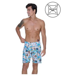 Men Boardshort Liam 4 Ways Stretch Paradise