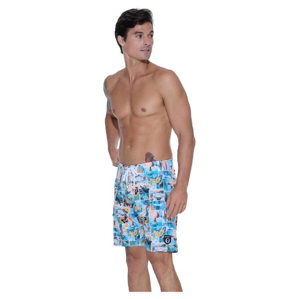 Men Boardshort Liam 4 Ways Stretch Paradise - Hình ảnh 4