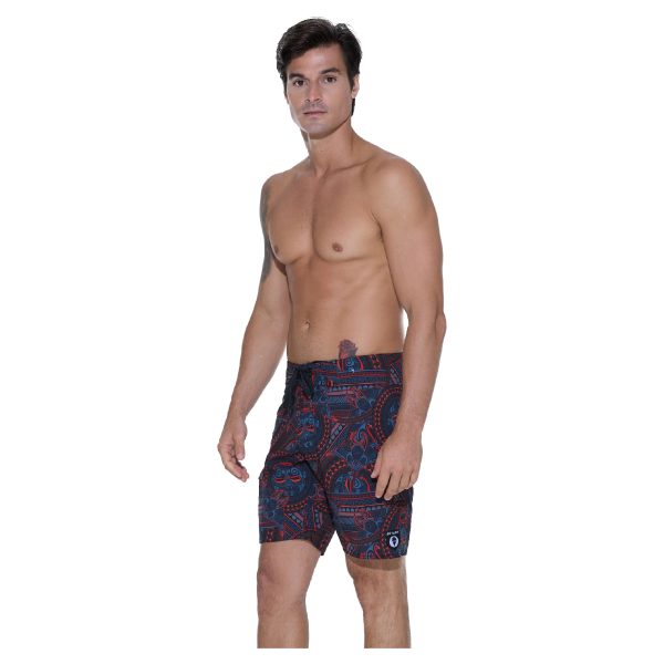 Men Boardshort Liam 4 Ways Stretch Samoan - Hình ảnh 5