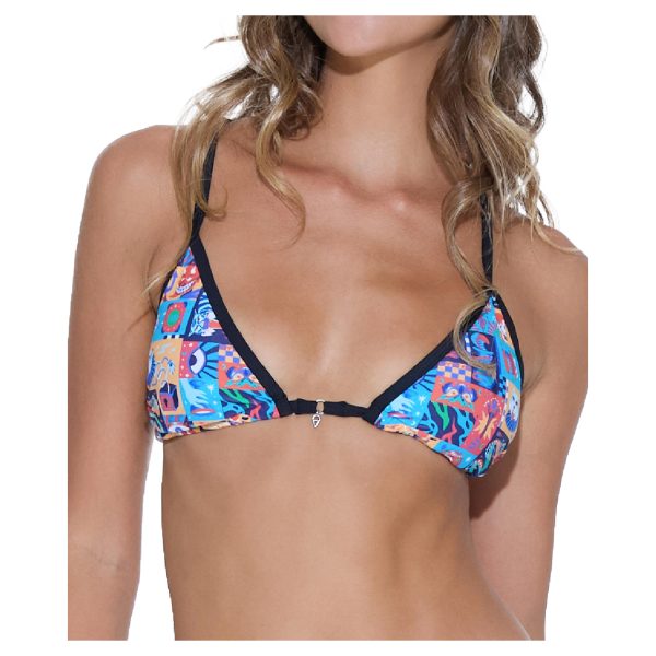 Women Swimwear Triangle Bra Weird Block - Image 2