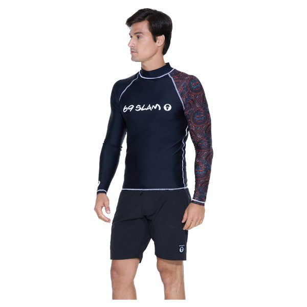 Men Rash Vest Diego L/S Samoan - Hình ảnh 4