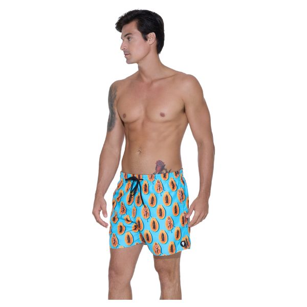 Men Boardshort Samoa Elastic Waist Papayeah - Hình ảnh 4