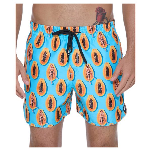 Men Boardshort Samoa Elastic Waist Papayeah - Hình ảnh 2