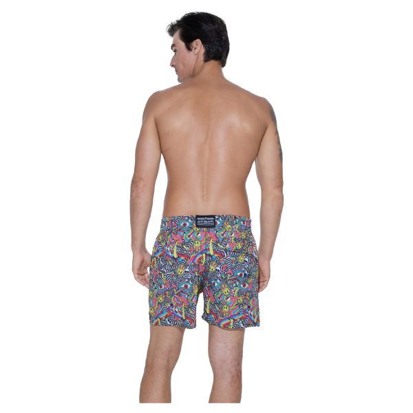 Men Boardshort Alexis Ew 4 Ways Stretch Psycodelic - Hình ảnh 3