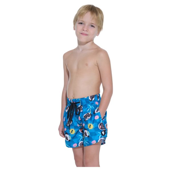 Kids Boardshort Jay Elastic Waist Pugtastic - Hình ảnh 4