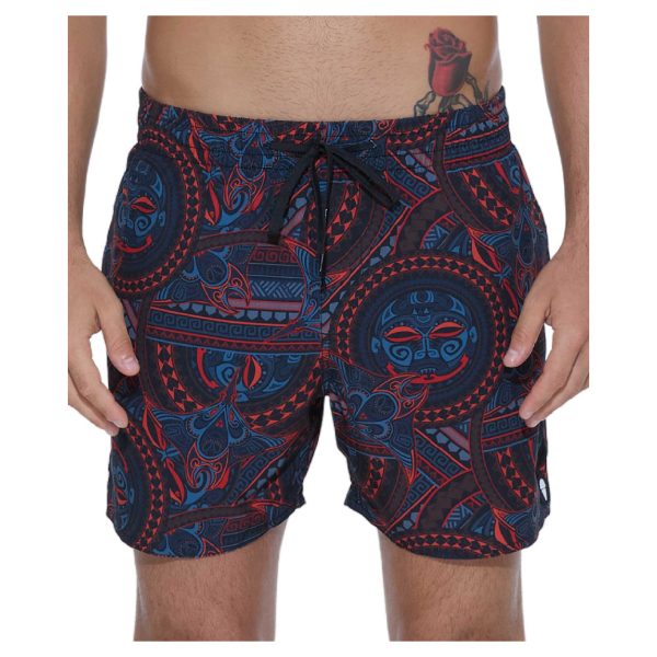 Men Boardshort Alexis Ew 4 Ways Stretch Samoan - Hình ảnh 2
