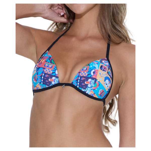 Women Swimwear Aubrey Mould Cup Top Weird Block - Hình ảnh 2