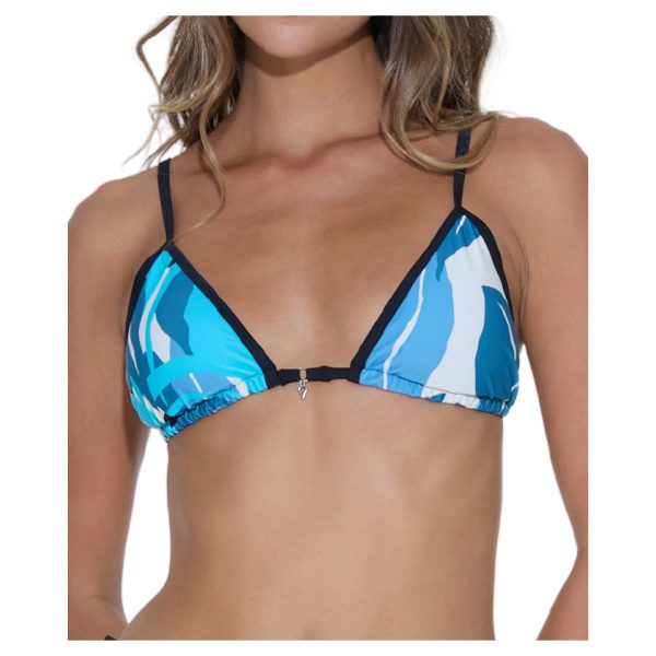 Women Swimwear Triangle Bra Zebra - Hình ảnh 2