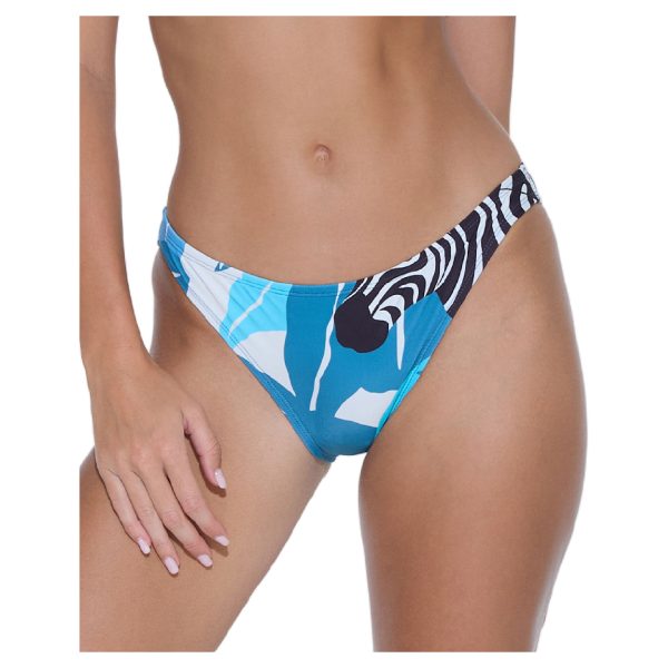 Women Swimwear Aika Classic Brief Bottom Zebra - Hình ảnh 2