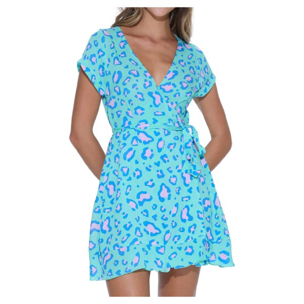 Women Dress Wrap Cora Lovepard - Hình ảnh 2