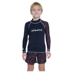 Kids Rash Vest L/S Owen Samoan