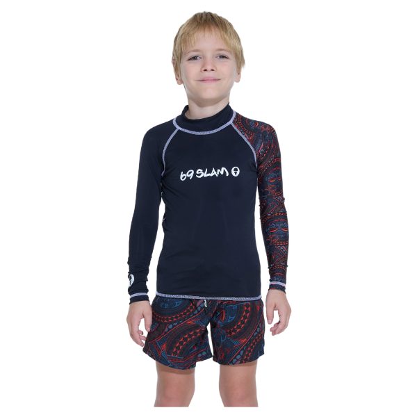 Kids Rash Vest L/S Owen Samoan