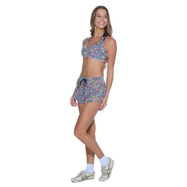 Women Short Polyester Rama Psycodelic - Hình ảnh 4