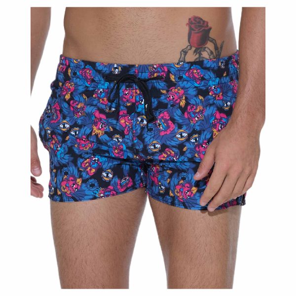 Men Boardshort Bajo 4 Ways Stretch Volley 7 Deadly Monster - Hình ảnh 2