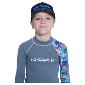 Kids Curved Brim Cap Pugtastic