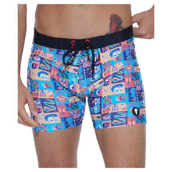 Men Trunks Phelps Weird Block - Ảnh 2