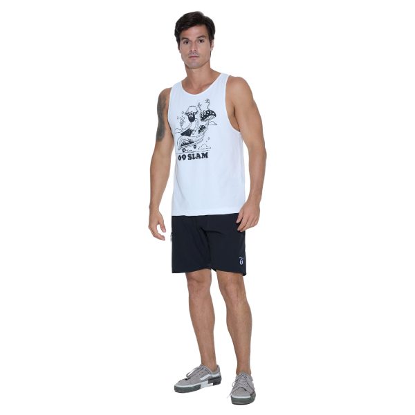 Men Singlet Roman Mushroom Sk8R - Hình ảnh 4