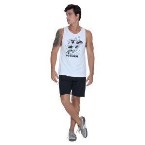 Men Singlet Roman Mushroom Sk8R