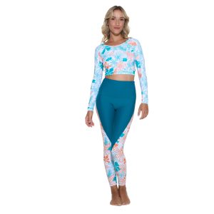 Women Rash Vest L/S Riana Fleur