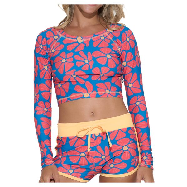 Women Rash Vest L/S Riana Flora Myriad - Ảnh 4