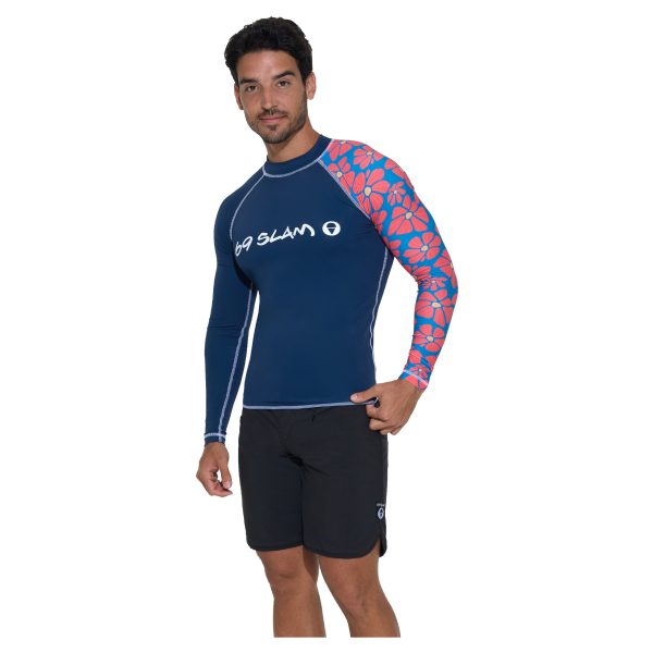 Men Rash Vest Diego L/S Flora Myriad - Ảnh 4